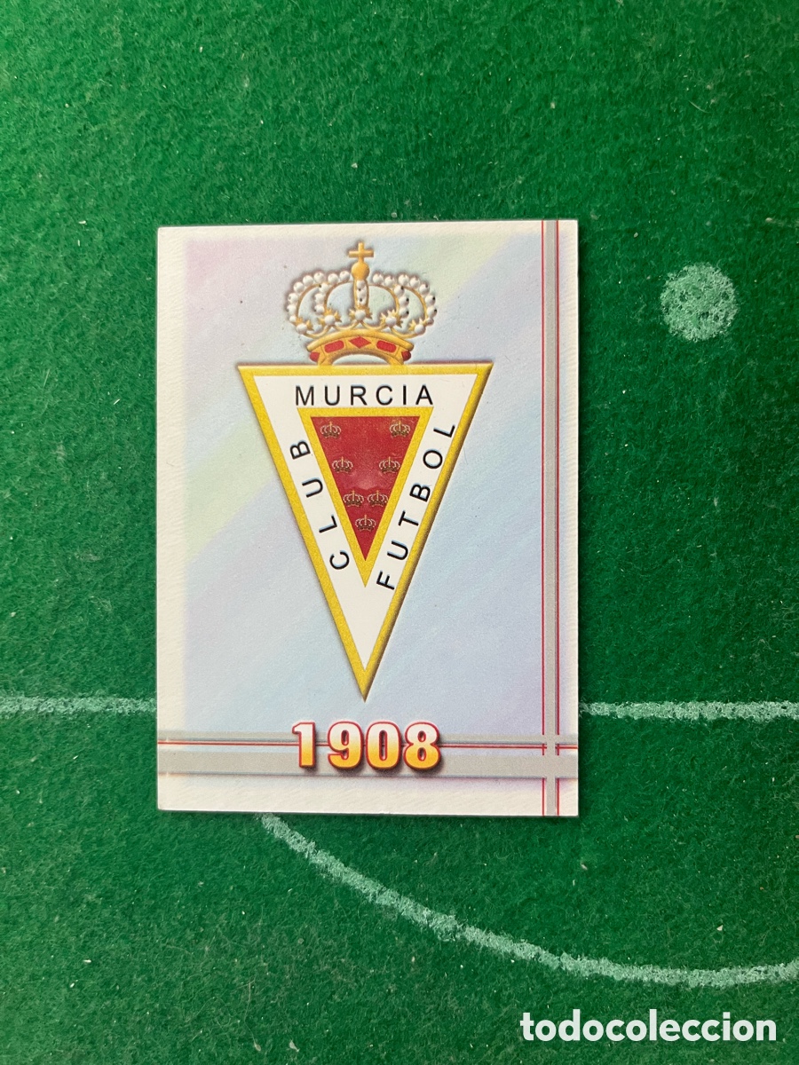 Figurine di Calcio: 565 REAL MURCIA LAS FICHAS DE LA LIGA 2006 2007 MUNDICROMO ESCUDO SEGUNDA DIVISI&Oacute;N