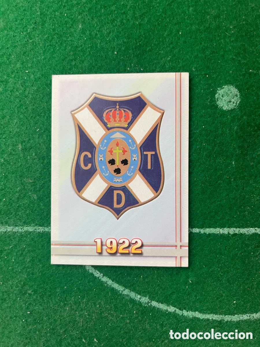 Football Stickers: 567 TENERIFE LAS FICHAS DE LA LIGA 2006 2007 MUNDICROMO ESCUDO SEGUNDA DIVISI&Oacute;N