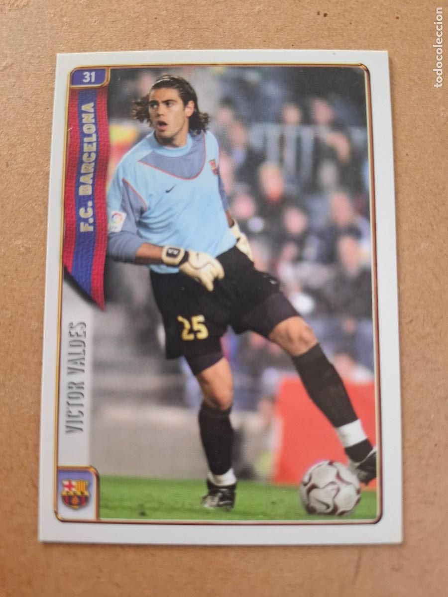 Figurine di Calcio: MUNDICROMO 2004 2005 04 05 - 31 V&Iacute;CTOR VALD&Eacute;S - FC. BARCELONA