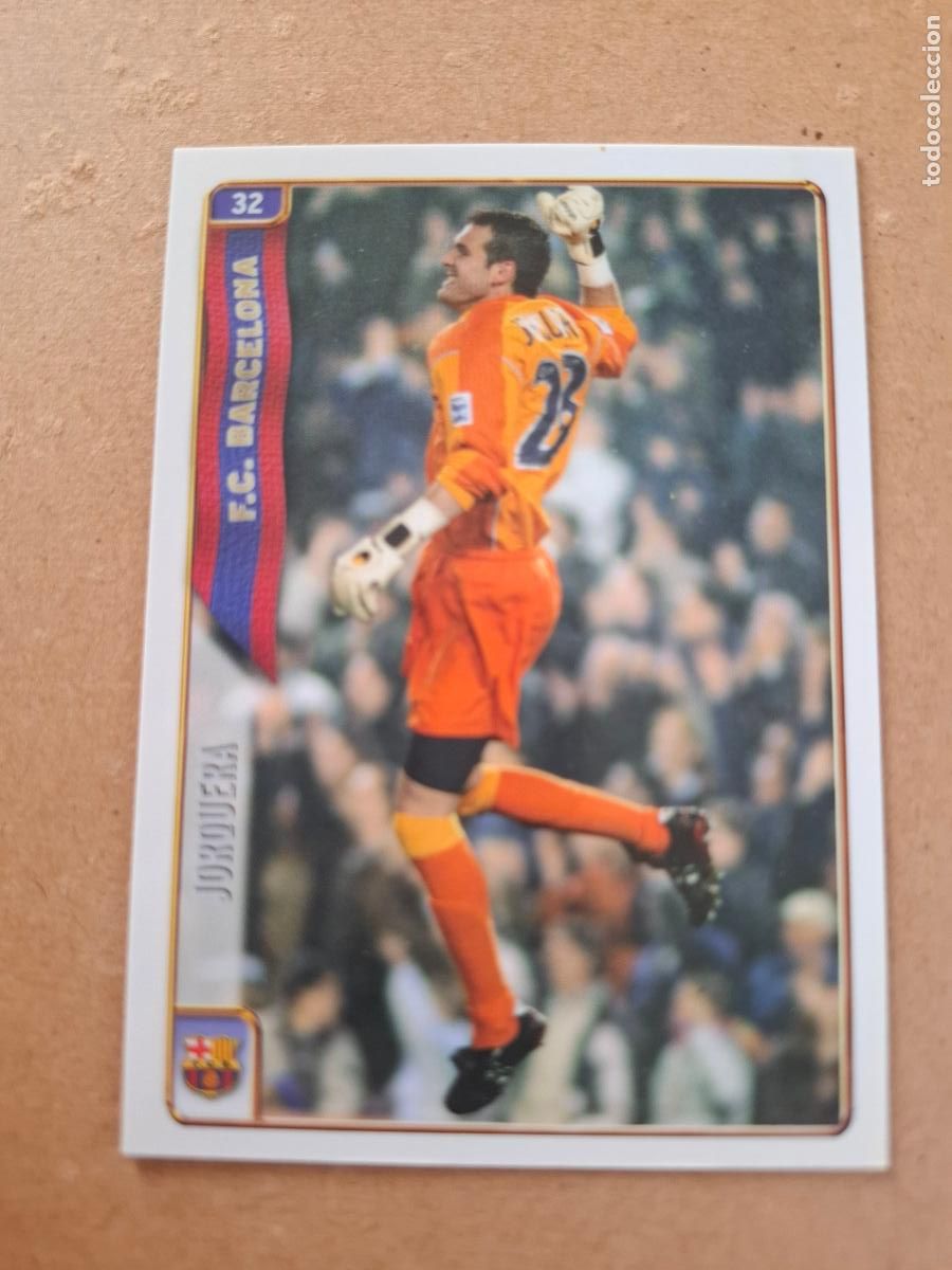 Figurine di Calcio: MUNDICROMO 2004 2005 04 05 - 32 JORQUERA - FC. BARCELONA