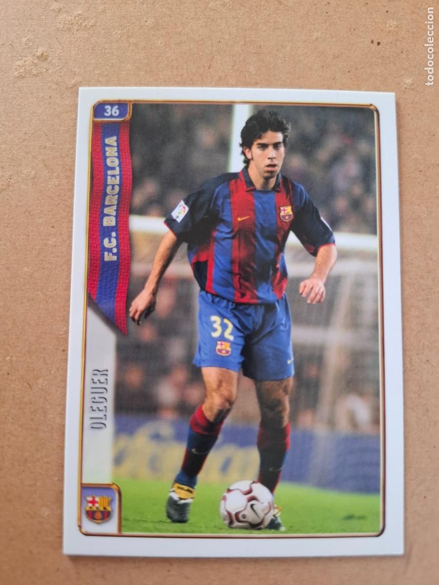 Cromos de f&uacute;tbol: MUNDICROMO 2004 2005 04 05 - 36 OLEGUER - FC. BARCELONA