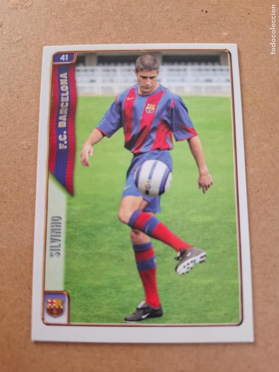 Cromos de f&uacute;tbol: MUNDICROMO 2004 2005 04 05 - 41 SILVINHO - FC. BARCELONA