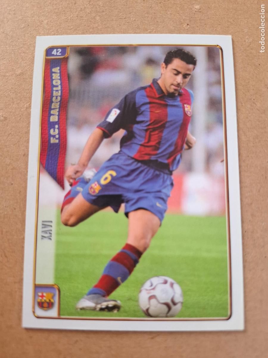 Cromos de f&uacute;tbol: MUNDICROMO 2004 2005 04 05 - 42 XAVI - FC. BARCELONA