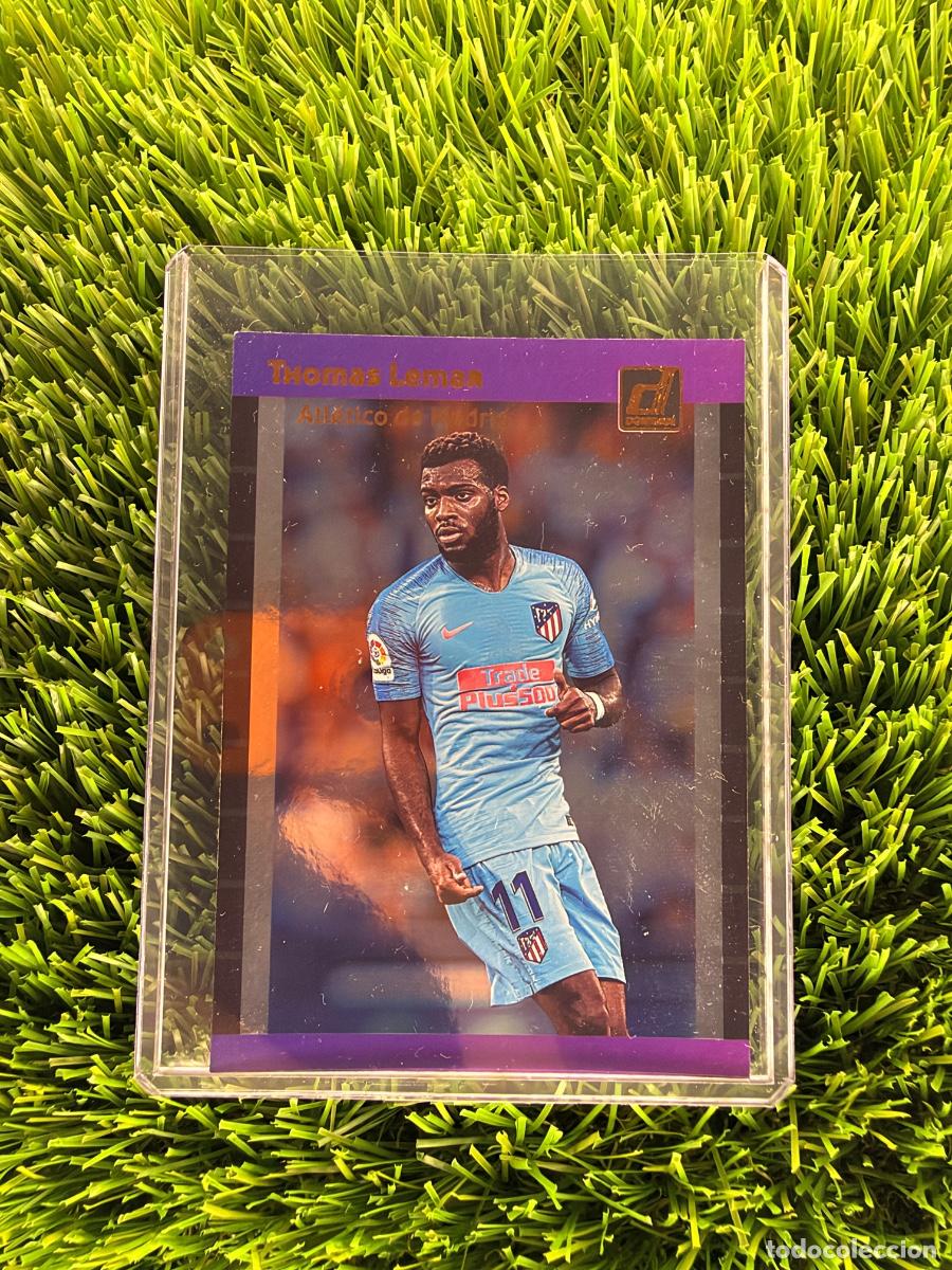 Cromos de f&uacute;tbol: N&ordm; DT-5 Thomas Lemar 1989 Donruss Tribute Atl&eacute;tico de Madrid Donruss Soccer FIFA 18 19