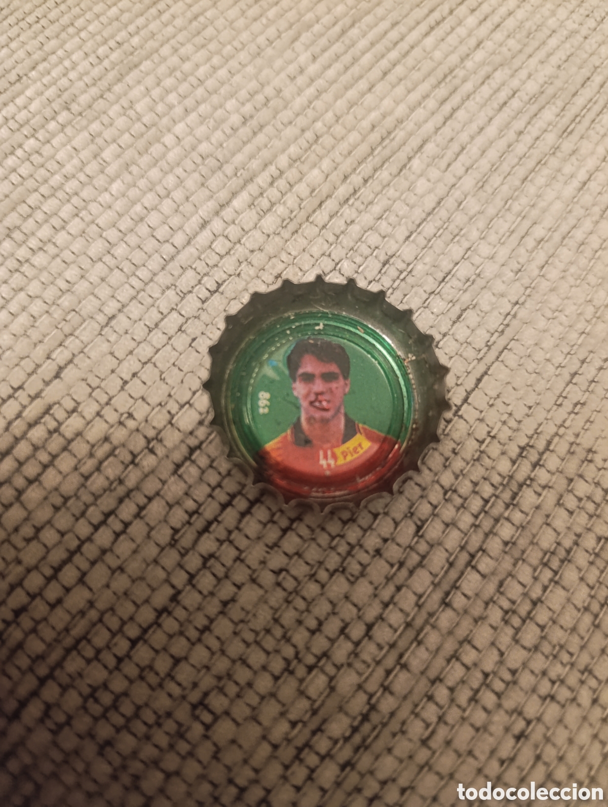 Cromos de f&uacute;tbol: Chapas Coca Cola Selecci&oacute;n Espa&ntilde;ola de Futbol n 44 Pier