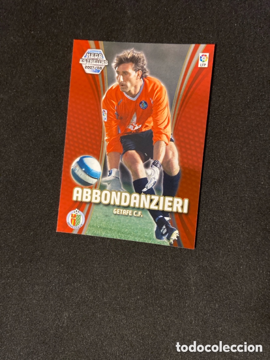 Cromos de f&uacute;tbol: ABBONDANZIERI 362 ESTRELLAS (GETAFE) MEGA