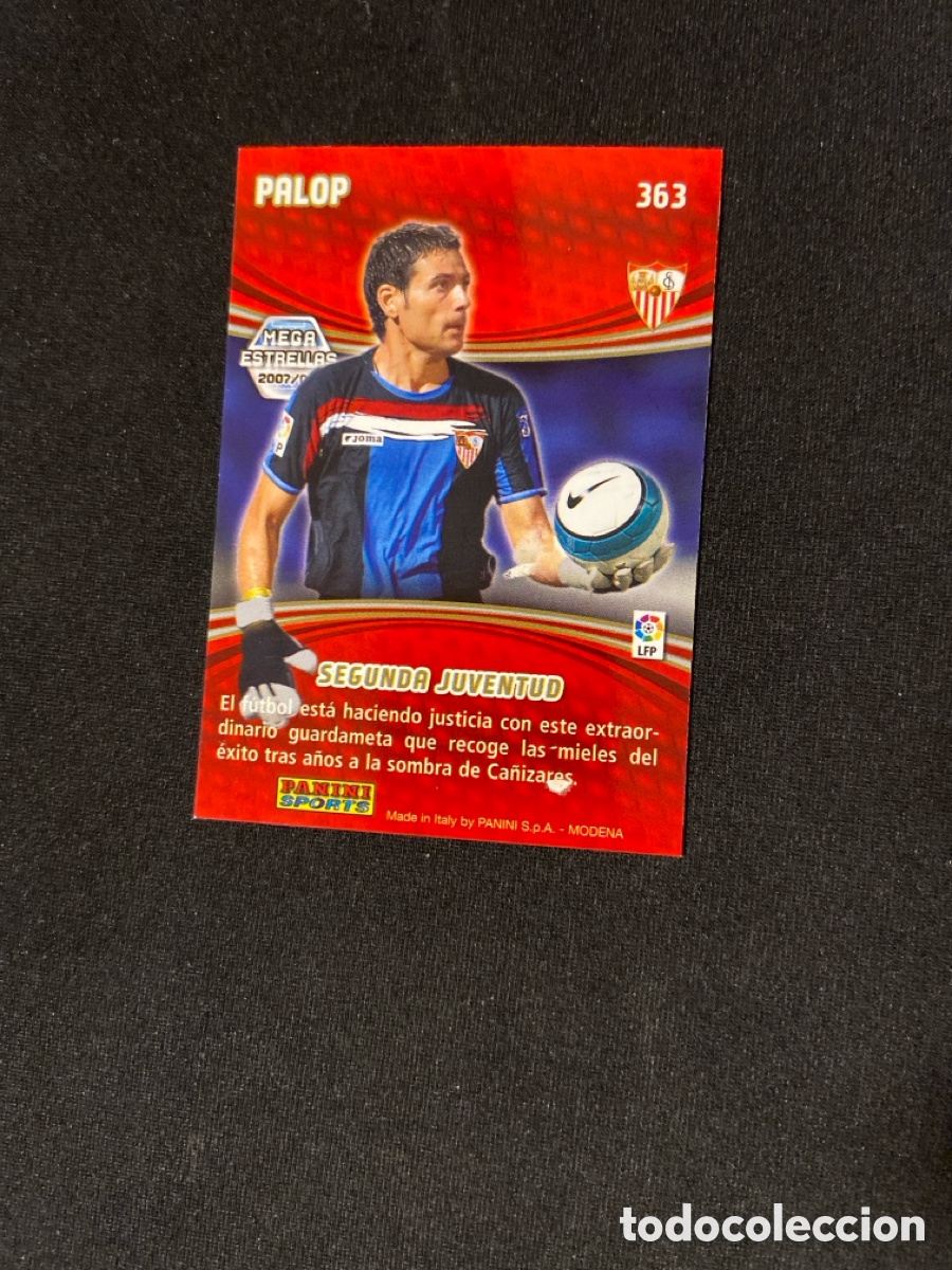Cromos de f&uacute;tbol: PALOP 363 ESTRELLAS (SEVILLA) - Foto 2