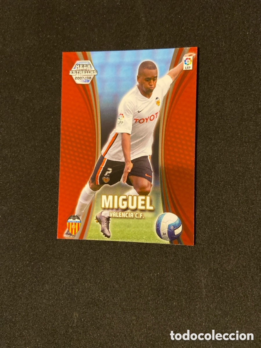 Cromos de f&uacute;tbol: MIGUEL 364 ESTRELLAS (VALENCIA)