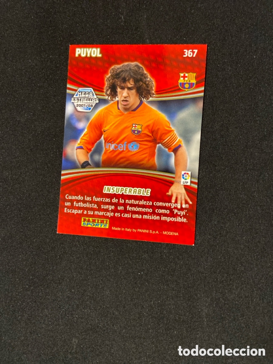 Cromos de f&uacute;tbol: PUYOL 367 ESTRELLAS (BARCELONA) - Foto 2