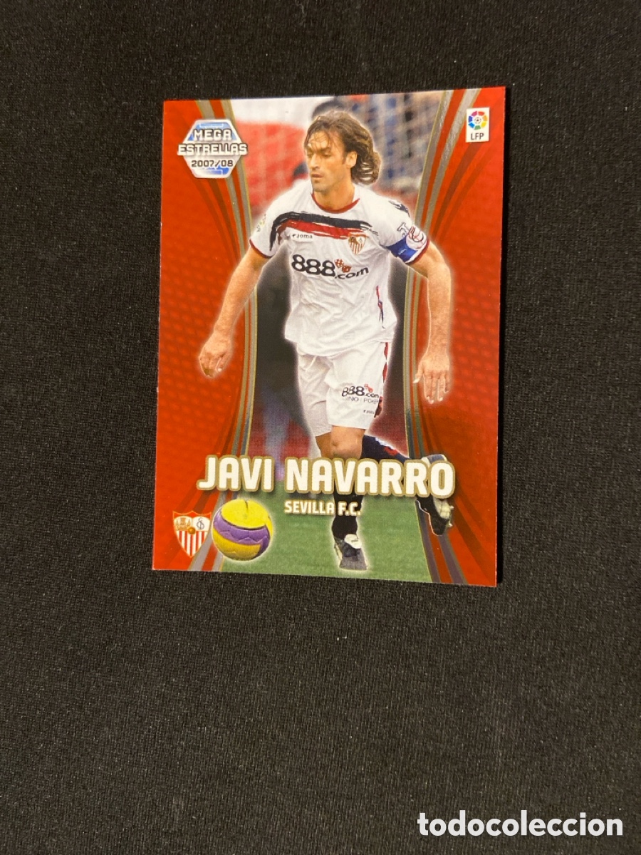 Cromos de f&uacute;tbol: JAVI NAVARRO 369 ESTRELLAS (SEVILLA)