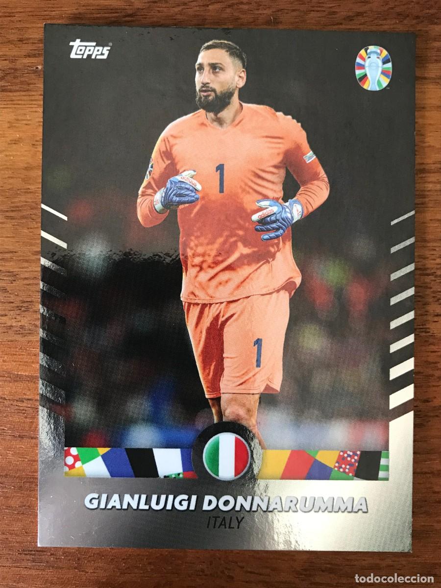 Cromos de f&uacute;tbol: GIANLUIGI DONNARUMMA - ITALIA - TOPPS MOURINHO UEFA EURO 2024 24