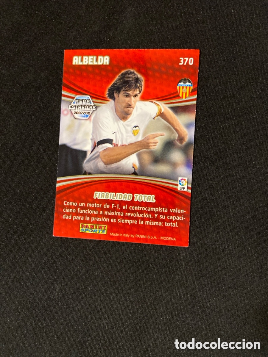 Cromos de f&uacute;tbol: ALBELDA 370 ESTRELLAS (VALENCIA) MEGA - Foto 2