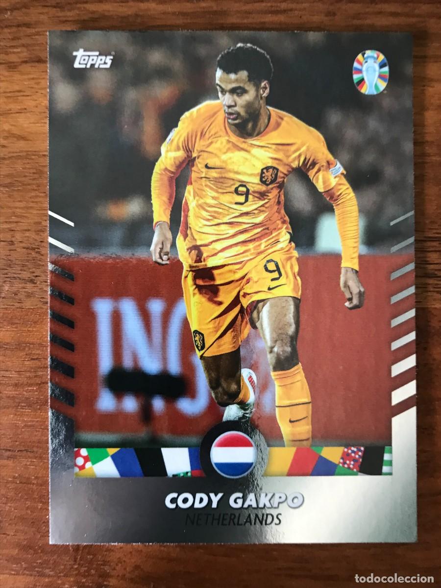 Cromos de f&uacute;tbol: CODY GAKPO - HOLANDA - TOPPS MOURINHO UEFA EURO 2024 24