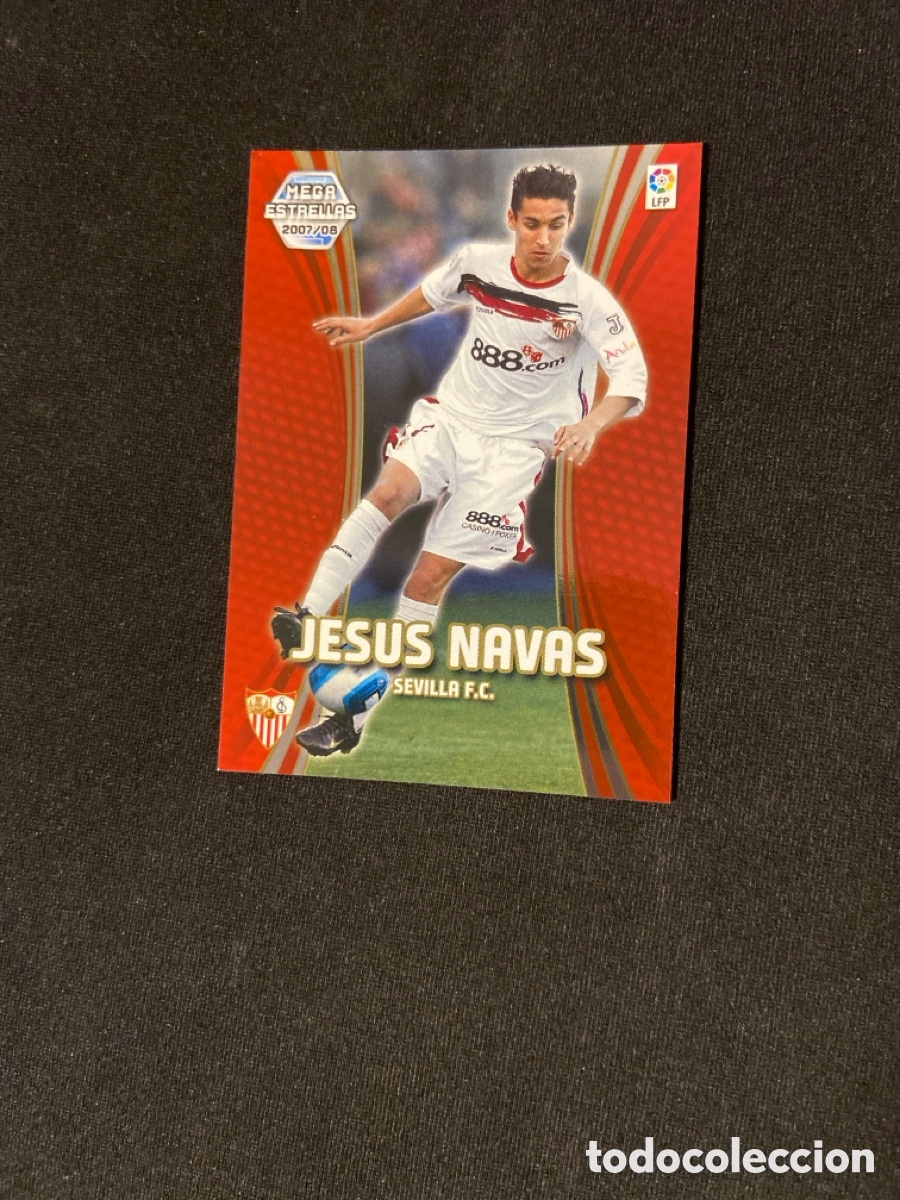 Cromos de f&uacute;tbol: JESUS NAVAS 372 ESTRELLAS (SEVILLA)