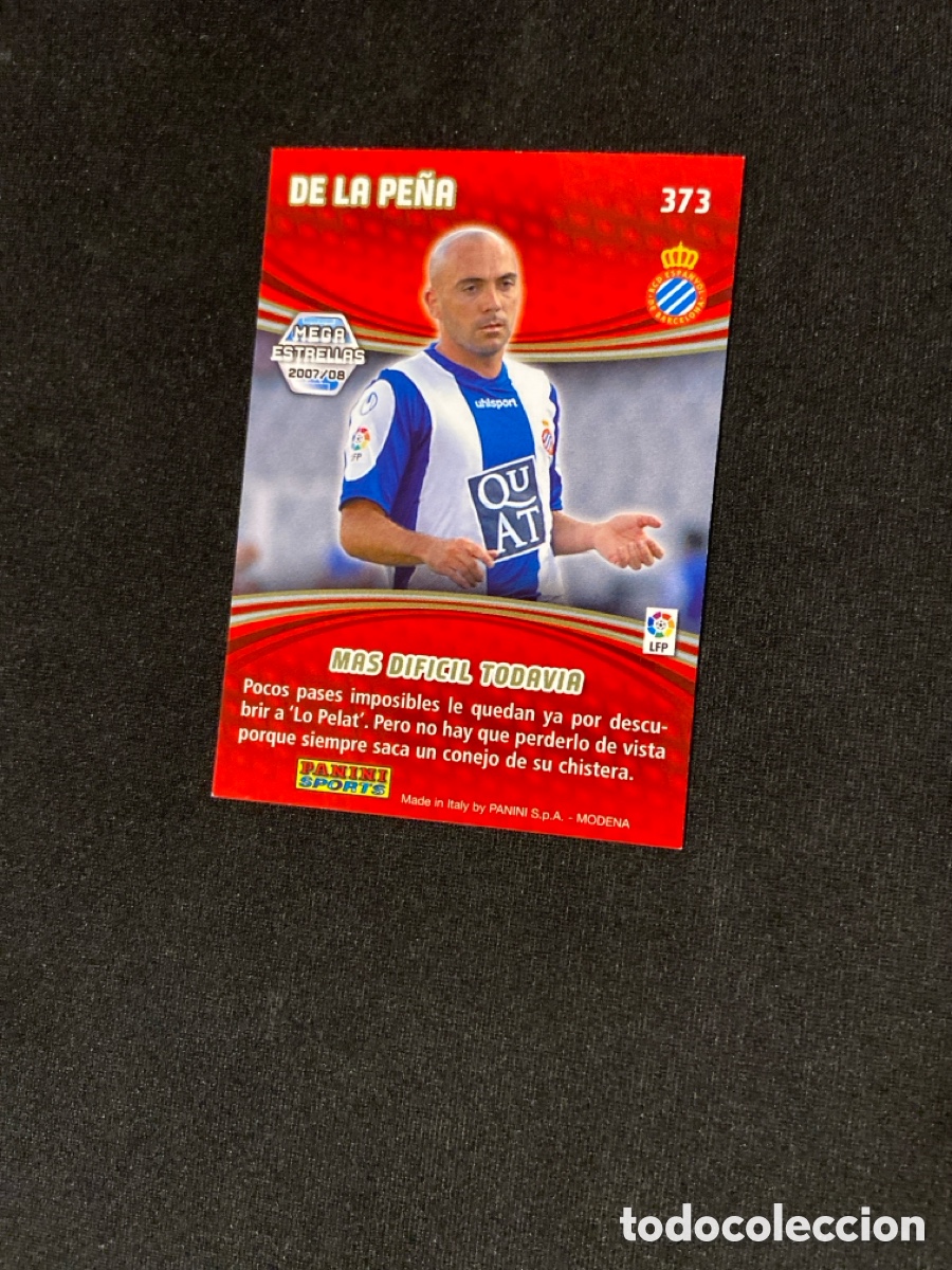 Cromos de f&uacute;tbol: DE LA PE&Ntilde;A 373 ESTRELLAS (ESPANYOL) - Foto 2