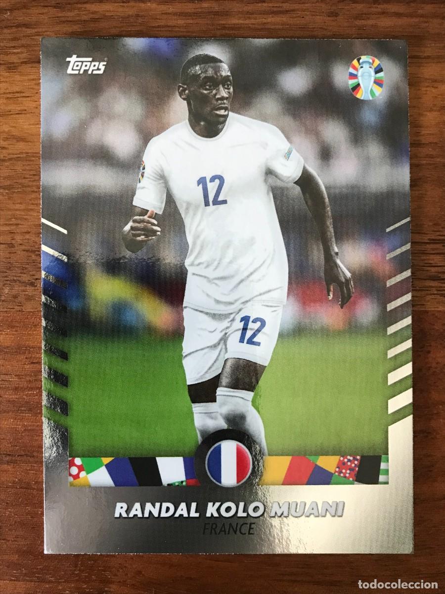 Cromos de f&uacute;tbol: RANDAL KOLO MUANI - FRANCIA - TOPPS MOURINHO UEFA EURO 2024 24
