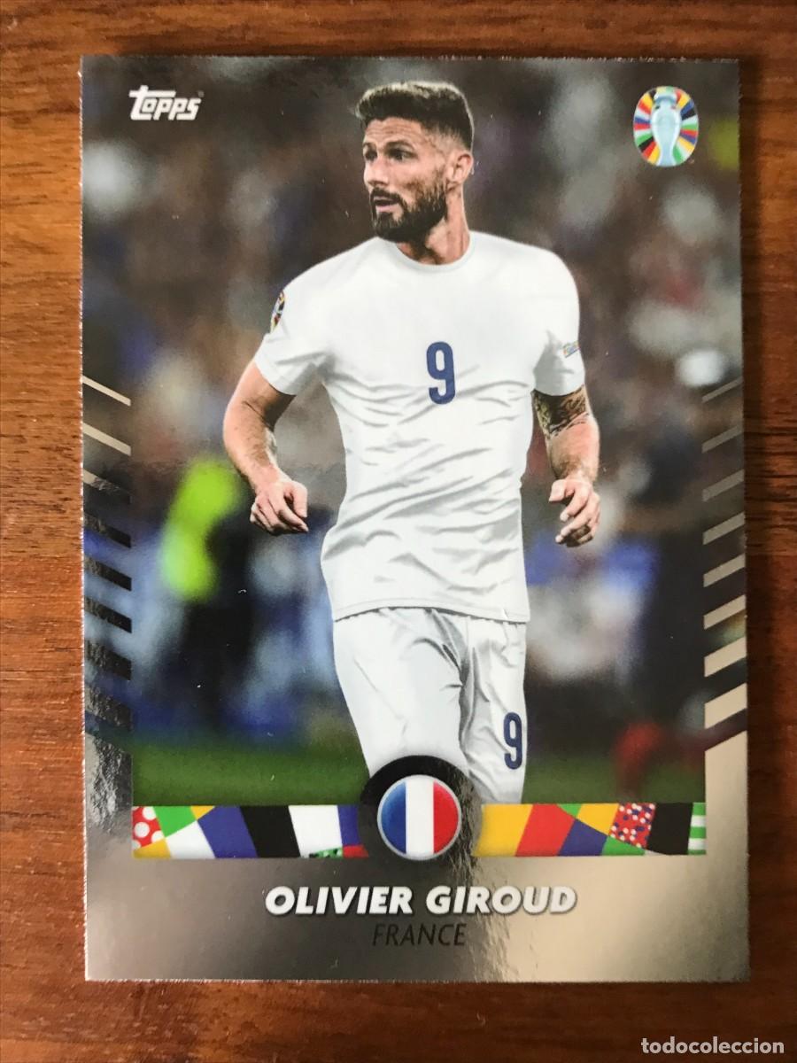 Cromos de f&uacute;tbol: OLIVIER GIROUD - FRANCIA - TOPPS MOURINHO UEFA EURO 2024 24