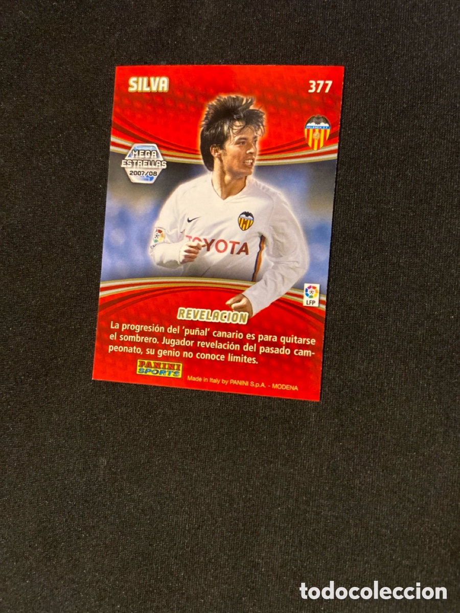 Cromos de f&uacute;tbol: SILVA 377 ESTRELLAS (VALENCIA) - Foto 2