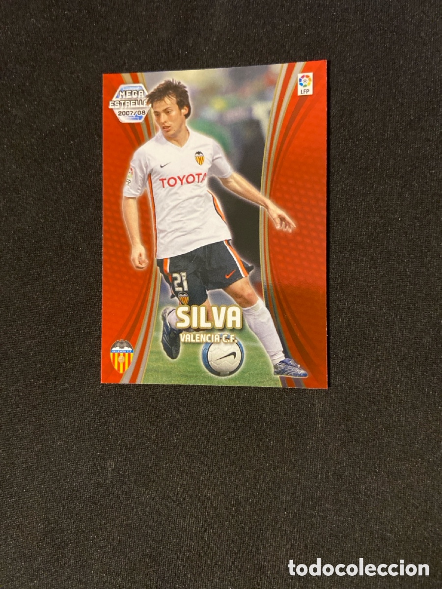 Cromos de f&uacute;tbol: SILVA 377 ESTRELLAS (VALENCIA)