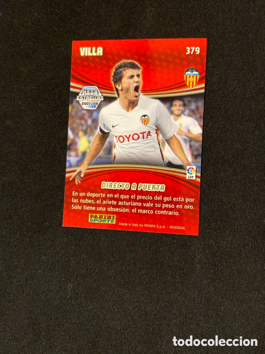 Cromos de f&uacute;tbol: VILLA 379 ESTRELLAS (VALENCIA) - Foto 2