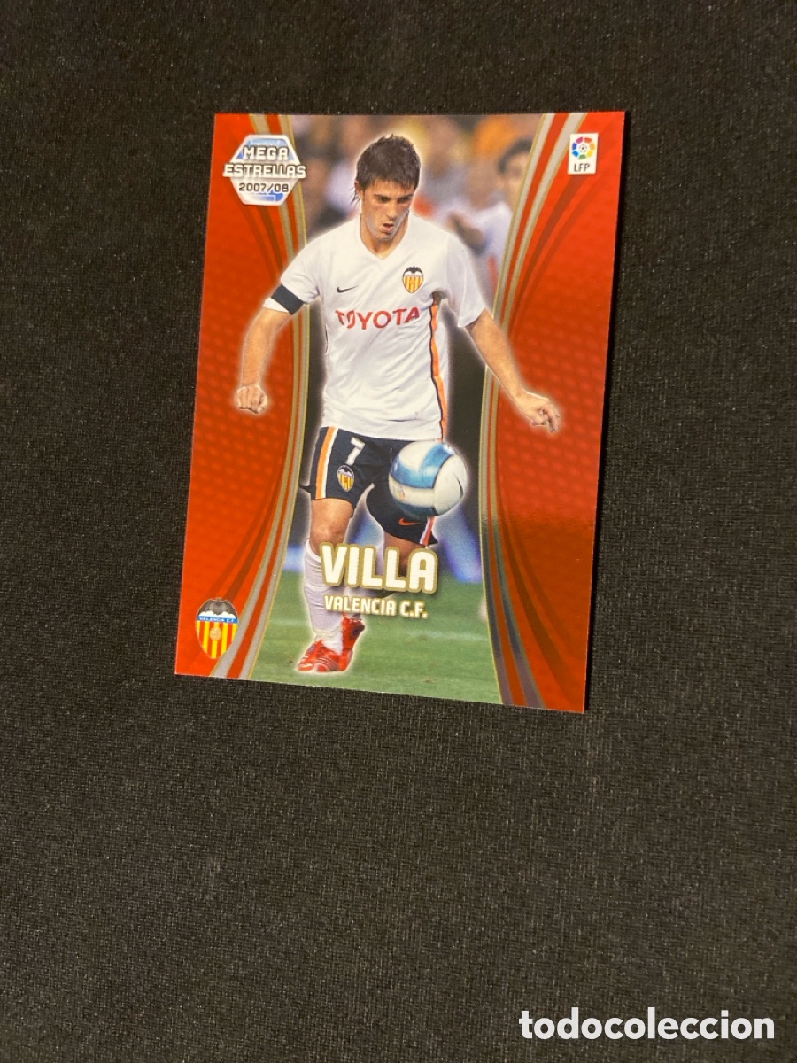 Cromos de f&uacute;tbol: VILLA 379 ESTRELLAS (VALENCIA)