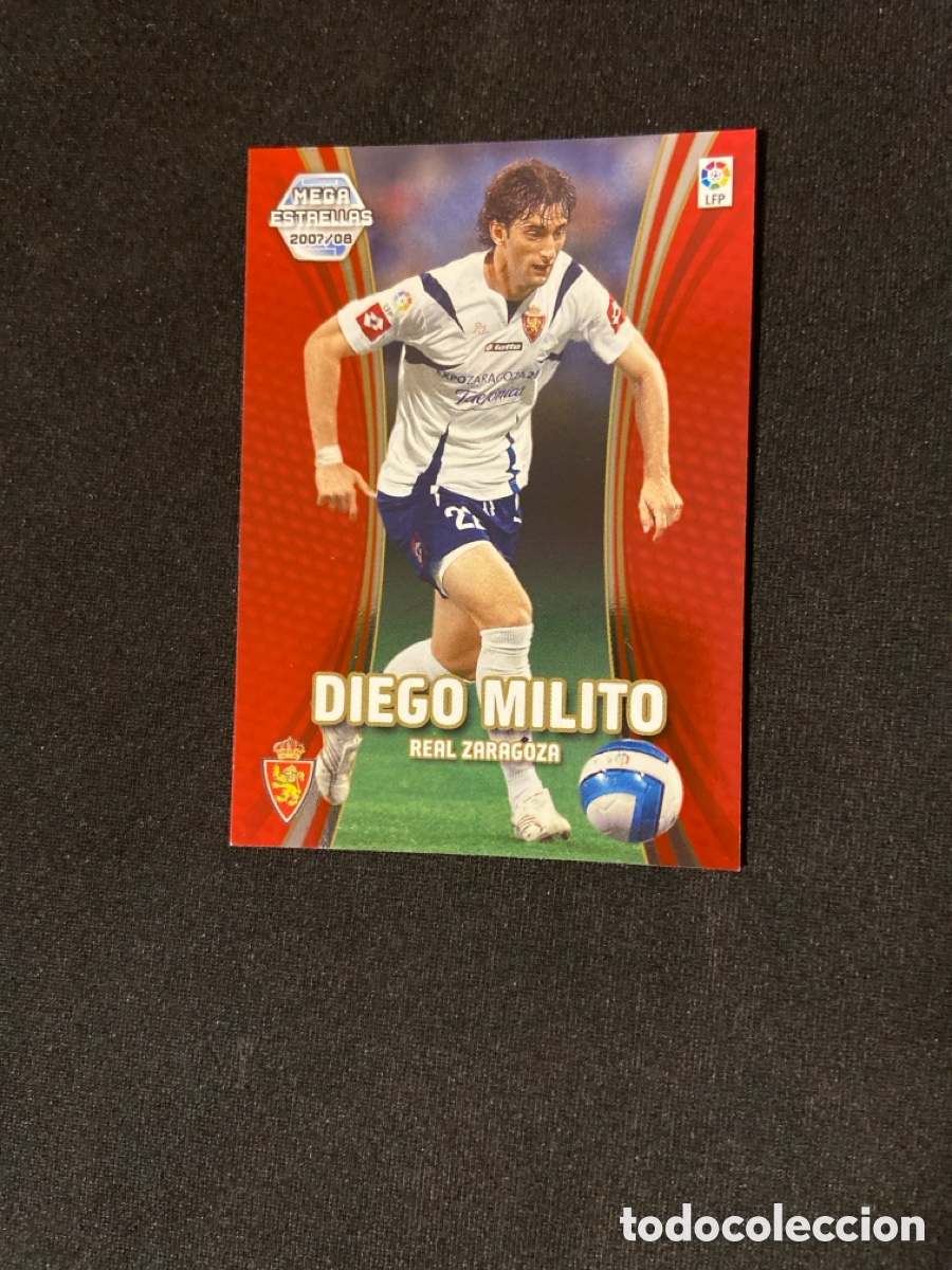 Cromos de f&uacute;tbol: DIEGO MILITO 380 ESTRELLAS (ZARAGOZA)