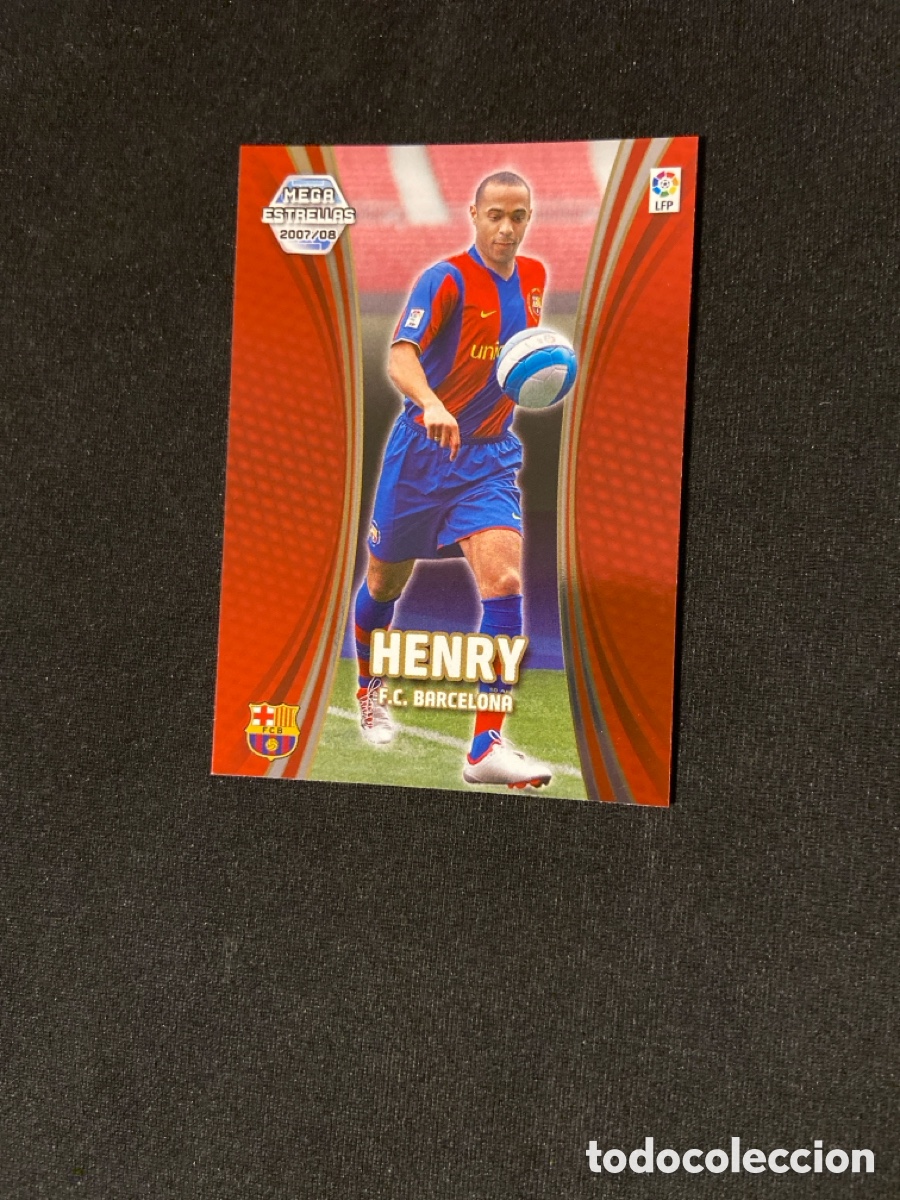 Cromos de f&uacute;tbol: HENRY 383 ESTRELLAS (BARCELONA) - Foto 1