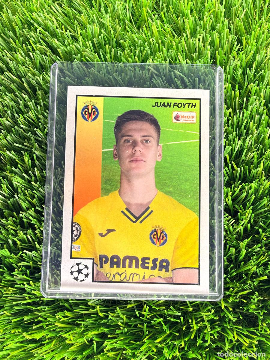 Cromos de f&uacute;tbol: N&ordm; 83 Juan Foyth Villarreal CF Merlin 97 Heritage Set Topps