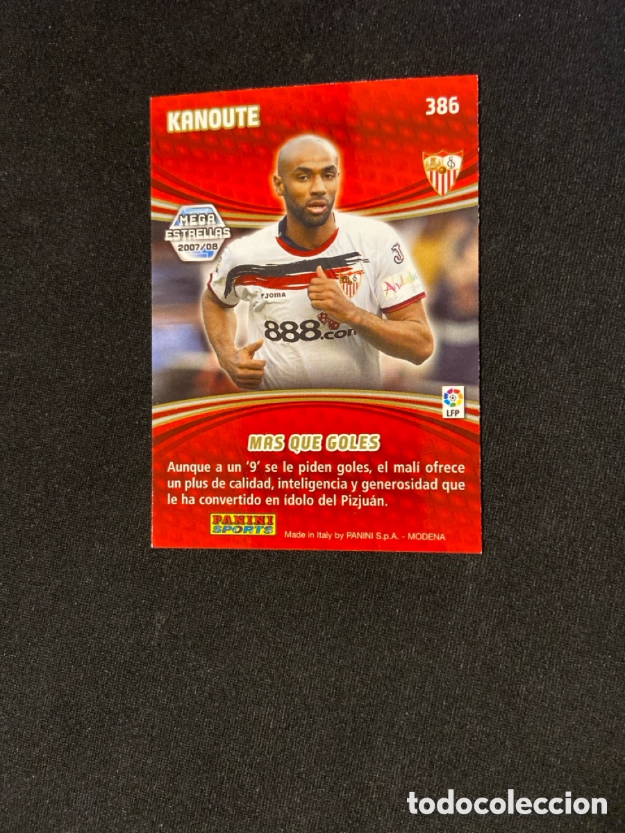 Cromos de f&uacute;tbol: KANOUTE 386 ESTRELLAS (SEVILLA) - Foto 2