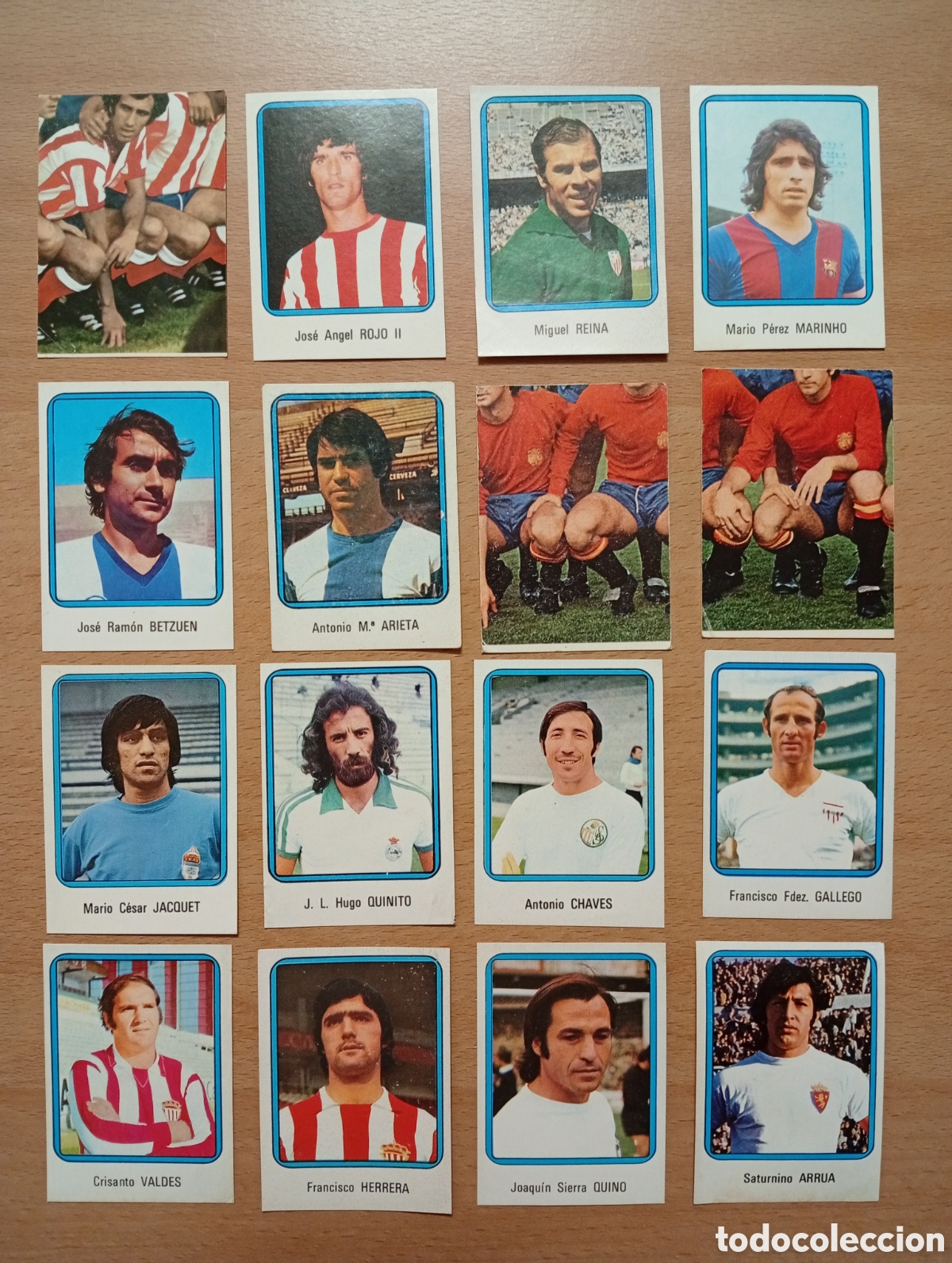 Cromos de f&uacute;tbol: Vulcano 75/76 cromos - Reservado