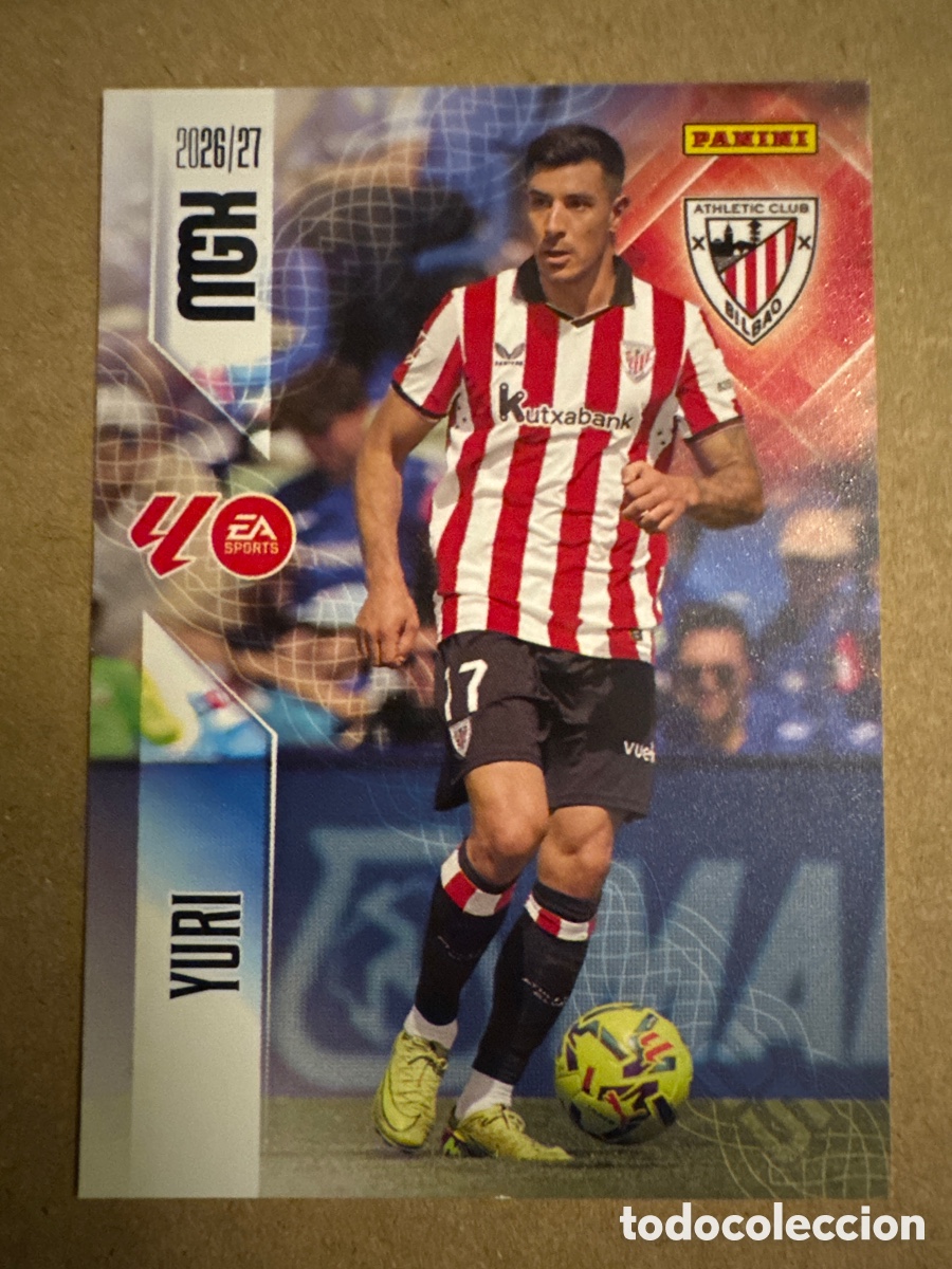 Cromos de f&uacute;tbol: # 44 Yuri Athletic Club Bilbao Megacracks 26 27 2026 2027