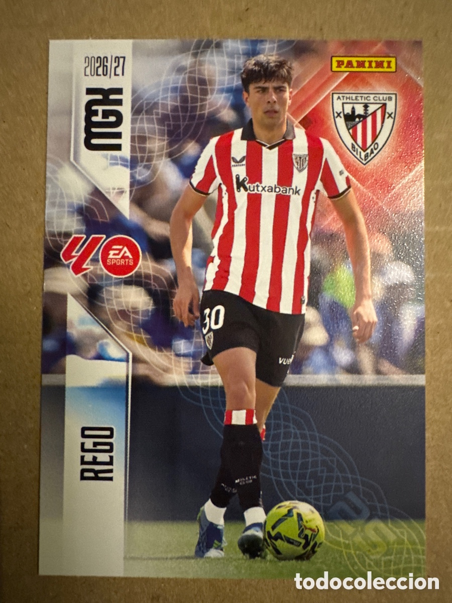 Cromos de f&uacute;tbol: # 47 Rego Athletic Club Bilbao Megacracks 26 27 2026 2027