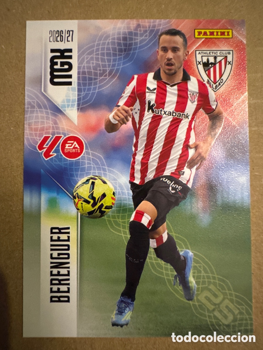 Cromos de f&uacute;tbol: # 50 Berenguer Athletic Club Bilbao Megacracks 26 27 2026 2027
