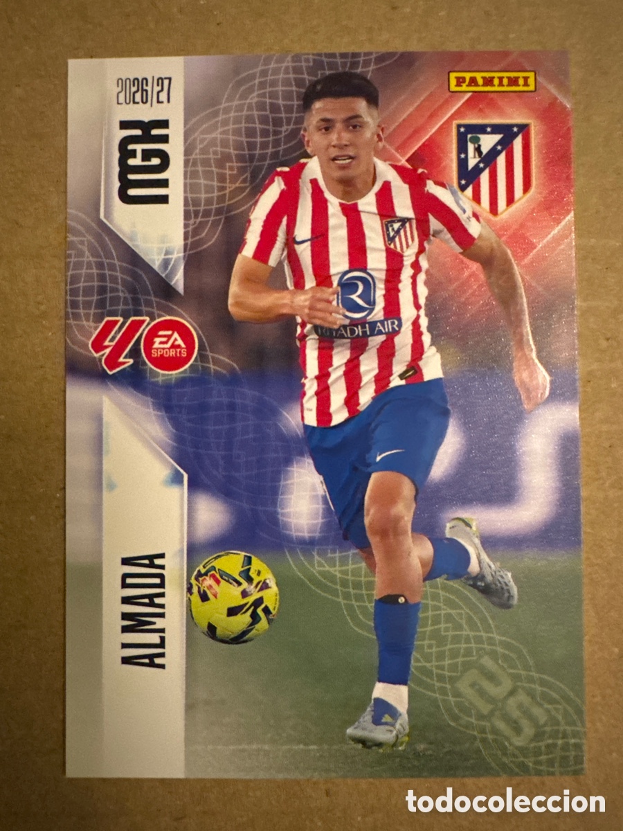 Cromos de f&uacute;tbol: # 68 Almada Atl&eacute;tico de Madrid Megacracks 26 27 2026 2027