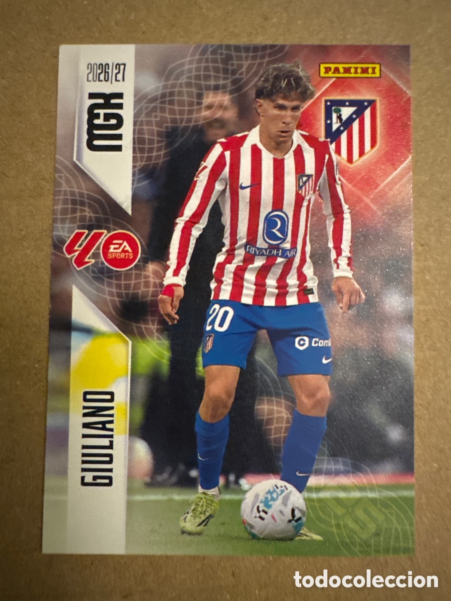 Cromos de f&uacute;tbol: # 69 Giuliano Simeone Atl&eacute;tico de Madrid Megacracks 26 27 2026 2027