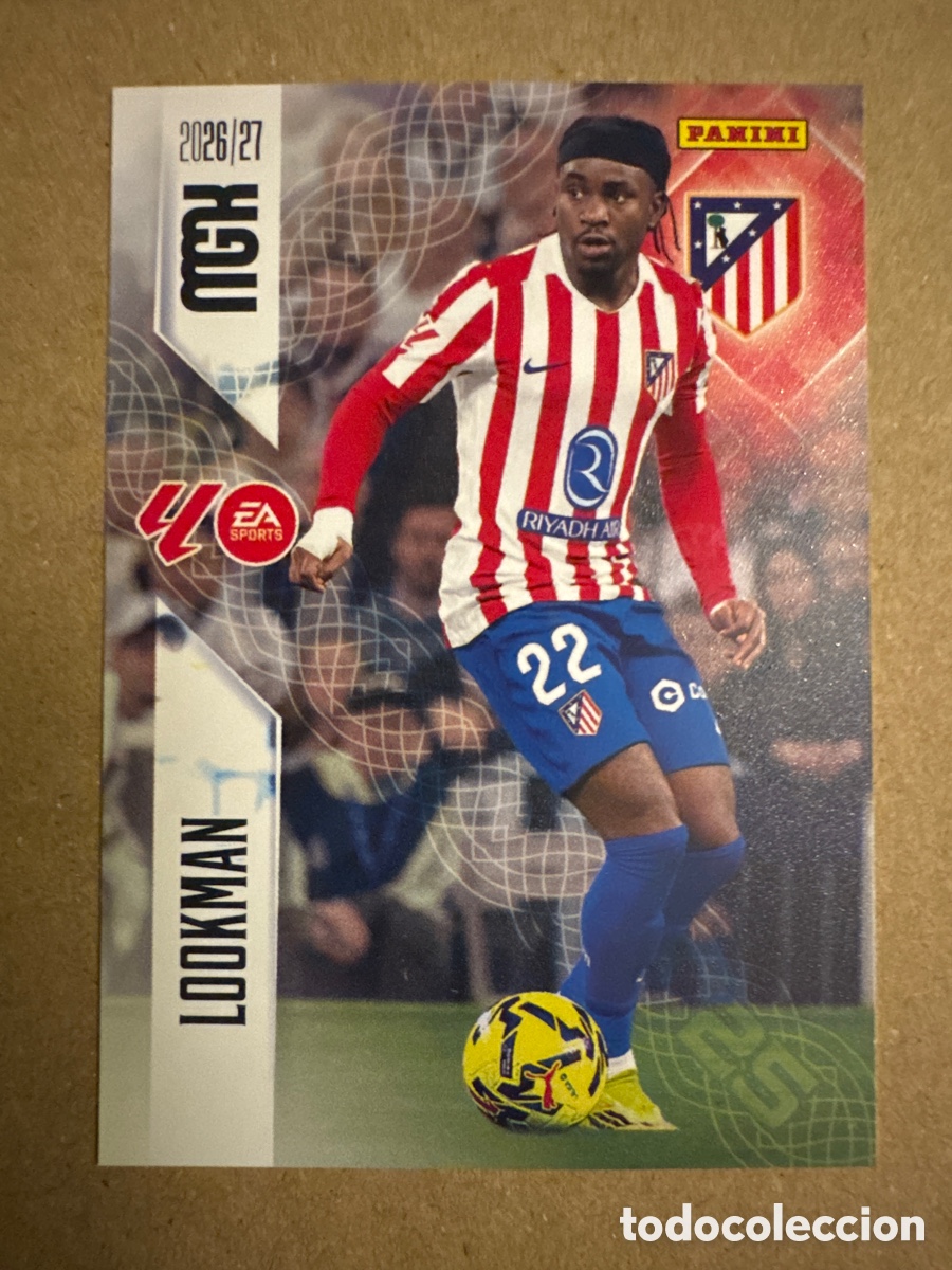 Cromos de f&uacute;tbol: # 70 Lookman Atl&eacute;tico de Madrid Megacracks 26 27 2026 2027