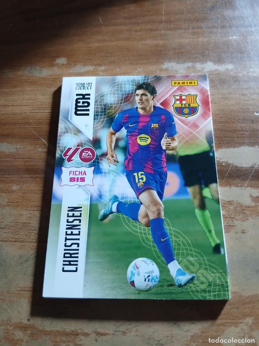 Cromos de f&uacute;tbol: CARD MEGACRACKS TEMPORADA 26/27: FICHA BIS CHRISTENSEN, N&deg; 80 BIS