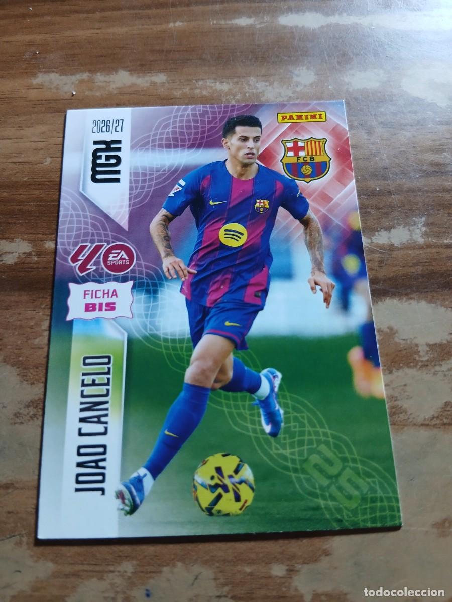 Cromos de f&uacute;tbol: CARD MEGACRACKS TEMPORADA 26/27: FICHA BIS JOAO CANCELO, N&deg; 81 BIS