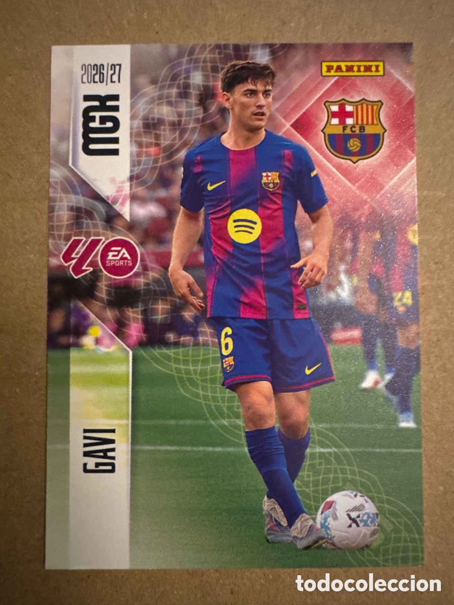 Cromos de f&uacute;tbol: # 84 Gavi FC Barcelona Megacracks 26 27 2026 2027