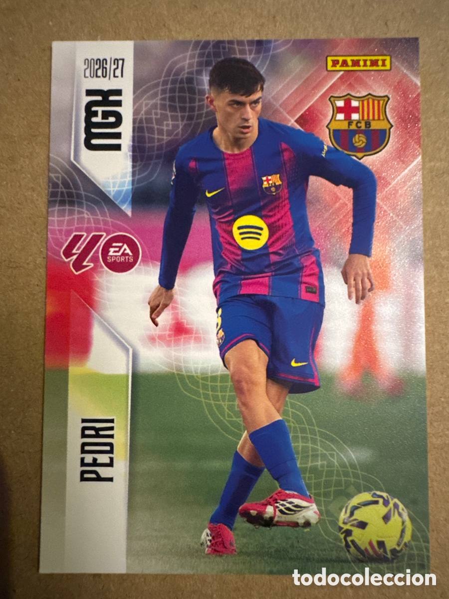 Cromos de f&uacute;tbol: # 85 Pedri FC Barcelona Megacracks 26 27 2026 2027