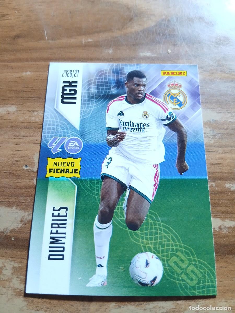 Cromos de f&uacute;tbol: CARD MEGACRACKS TEMPORADA 26/27: NUEVO FICHAJE DUMFRIES, N&deg; 472