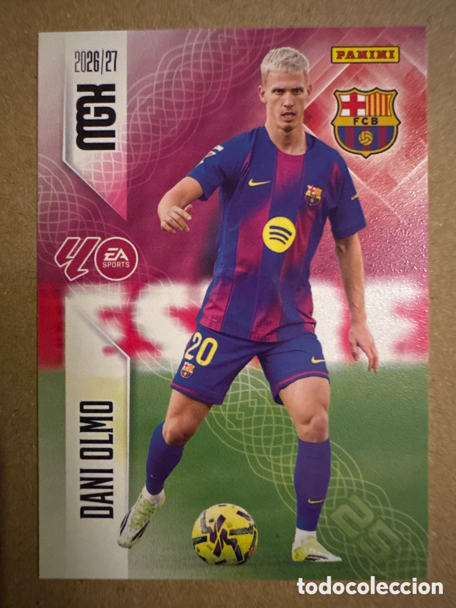 Cromos de f&uacute;tbol: # 87 Dani Olmo FC Barcelona Megacracks 26 27 2026 2027