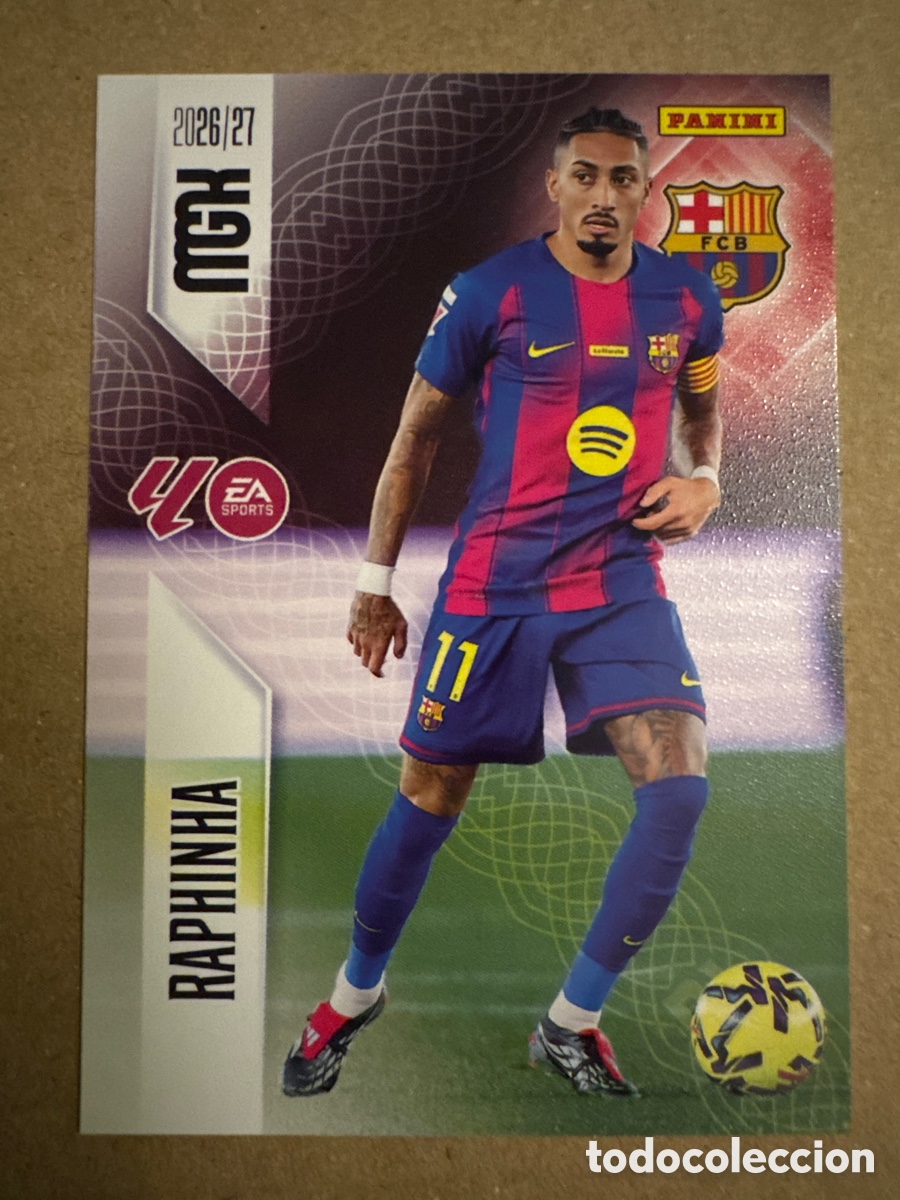 Cromos de f&uacute;tbol: # 88 Raphinha FC Barcelona Megacracks 26 27 2026 2027