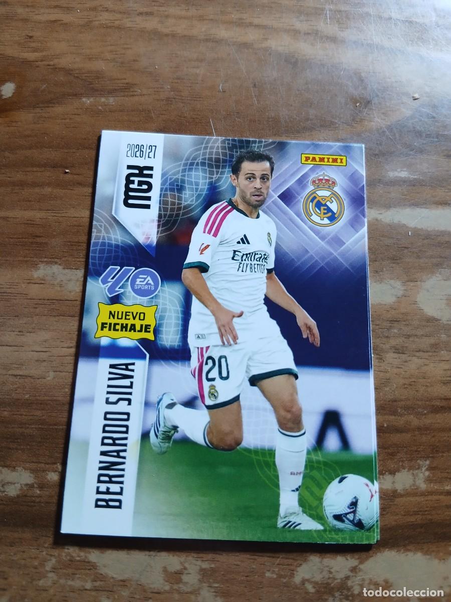 Cromos de f&uacute;tbol: CARD MEGACRACKS TEMPORADA 26/27: NUEVO FICHAJE BERNARDO SILVA, N&deg; 488
