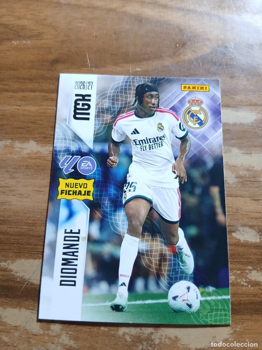 Cromos de f&uacute;tbol: CARD MEGACRACKS TEMPORADA 26/27: NUEVO FICHAJE DIOMANDE, N&deg; 478