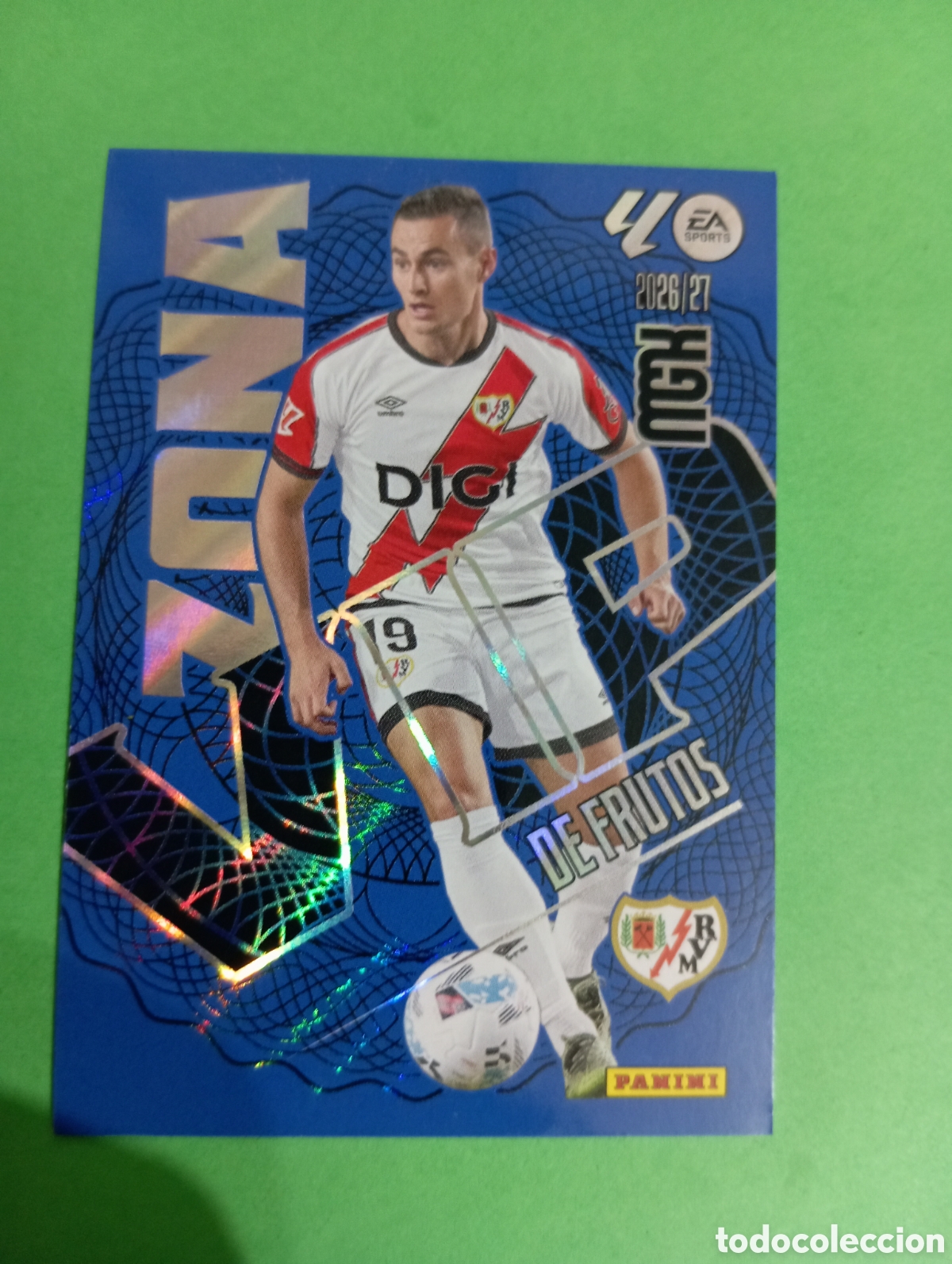 Cromos de f&uacute;tbol: De Frutos Rayo Vallecano ZONA VIP n&deg;392 / PANINI MEGACRACKS 2026/2027