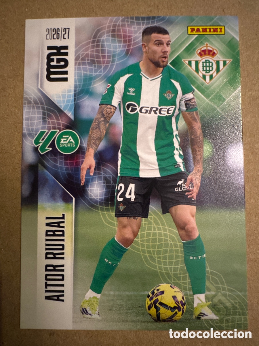 Cromos de f&uacute;tbol: # 94 Aitor Ruibal Real Betis Megacracks 26 27 2026 2027