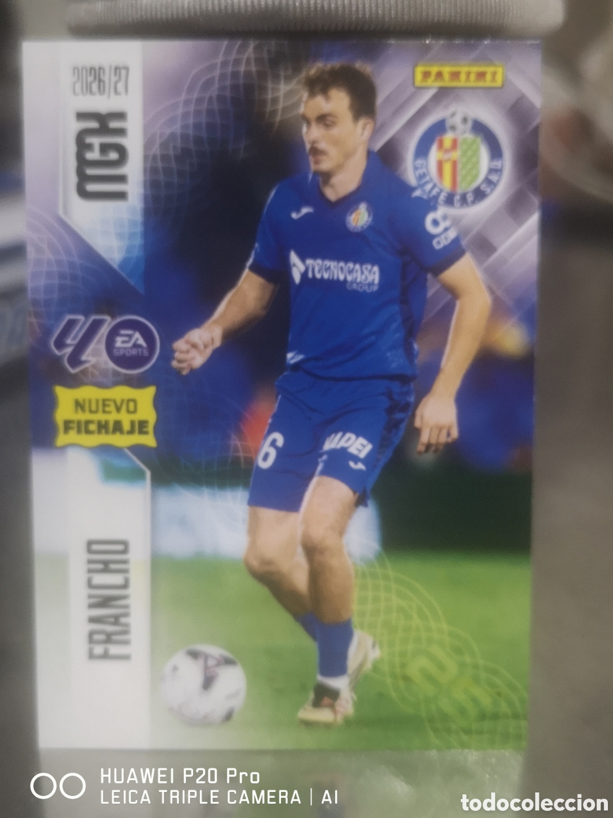 Cromos de f&uacute;tbol: MEGACRACKS 2026 2027 2026 27 FRANCHO NUEVO FICHAJE 479 - GETAFE