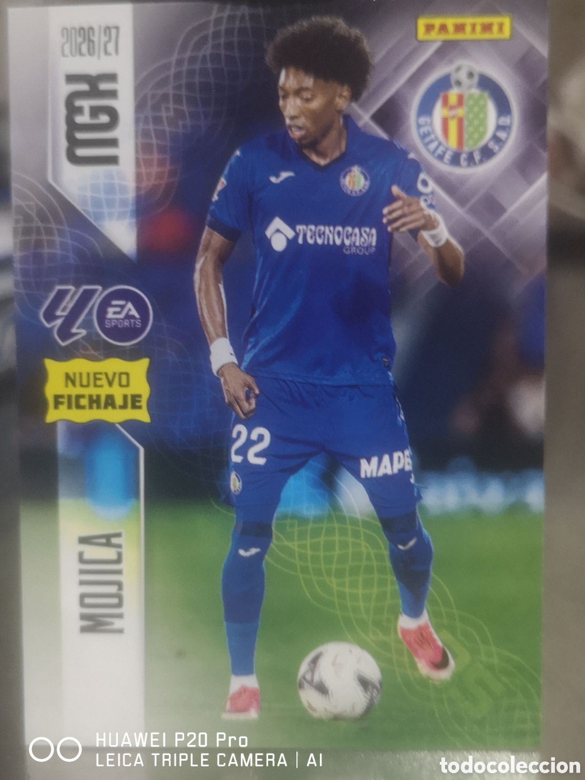 Cromos de f&uacute;tbol: MEGACRACKS 2026 2027 2026 27 MOJICA NUEVO FICHAJE 462 - GETAFE