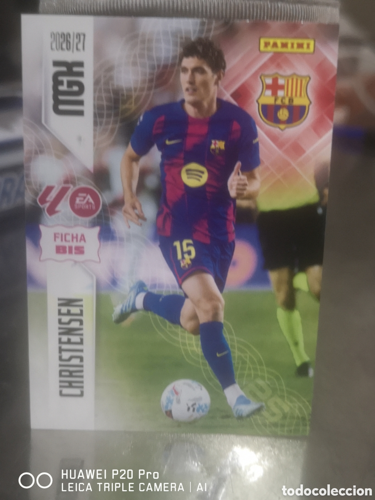 Cromos de f&uacute;tbol: MEGACRACKS 2026 2027 2026 27 CHRISTENSEN FICHA BIS 80 - BARCELONA